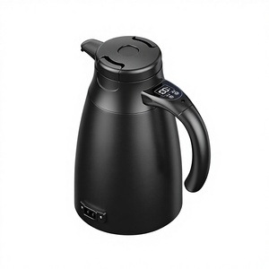 <span class=keywords><strong>Bouilloire</strong></span> de voiture transfrontalière 12V 24V universelle avec reconnaissance automatique de tension IA, 12L 120W/240W, affichage LCD, <span class=keywords><strong>bouilloire</strong></span> électrique sans fonction automatique - Product Image 1