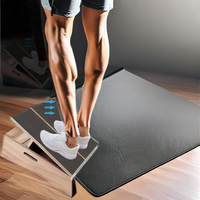 Planche d'étirement de veau en bois de haute qualité pour la salle de sport et le studio pour la pratique du yoga Pilates Reformers