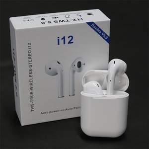 <span class=keywords><strong>I12</strong></span> Tws 2019 nuevo colorido Voz Hd Bt5.0 manos libres oído auriculares estéreo de deporte Tws <span class=keywords><strong>I12</strong></span> para <span class=keywords><strong>Iphone</strong></span> inteligente - Product Image 6