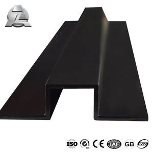 Chaîne de chapeau noir en extrusion, marches en <span class=keywords><strong>aluminium</strong></span> sega avec bride, 2 pouces, 1 pièce - Product Image 4