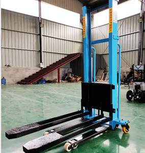 Điều khiển từ xa điện leo tàu sân bay Pallet Stacker tự động tự nâng xe tải gắn xe nâng 300kg 500kg 960kg DC động cơ - Product Image 3