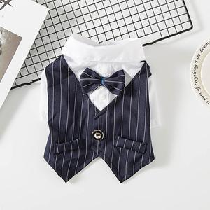 Abbigliamento per Animali Domestici all'Ingrosso, Camicia per Cani con Papillon, Adatta per Matrimoni e Feste, per Cuccioli, Bulldog Francese, <span class=keywords><strong>Carlino</strong></span> - Product Image 5