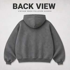 Sudadera con Capucha Deportiva Personalizada para Hombre, Corte Ajustado, Tejido con Relieve, 500gsm, Algodón Grueso, Tallas Grandes - Product Image 2