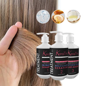 Proteína de amoníaco sin formaldehído OEM personalizada para salón, tratamiento para el cabello, relajantes de Spa, crema alisadora, cabello liso, queratina brasileña - Product Image 6