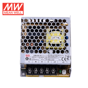 평균 웰 LRS-35 단일 출력 35W 전원 공급 장치, 5V/12V/15V/24V/36V/48V, 금속 메쉬 하우징, 비용 효율적인 전원 공급 장치 - Product Image 4