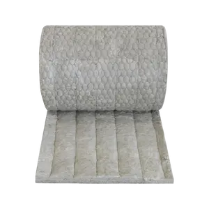 Cheap Price Sound Insulation Insulation Thermal 60kg/m3 80kg/m3 50mm 100mm Mineral Wool Rock Wool Insulation Blanket Felt Roll