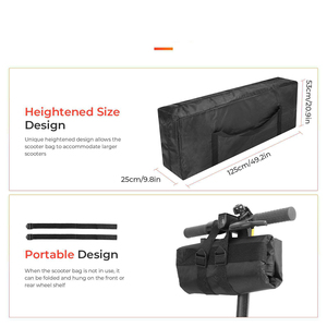 Bolsa de carga para patinete G30 <span class=keywords><strong>MaxPro</strong></span> M365, bolsa de almacenamiento para patinete, piezas para patinete eléctrico, bolsa plegable portátil - Product Image 6