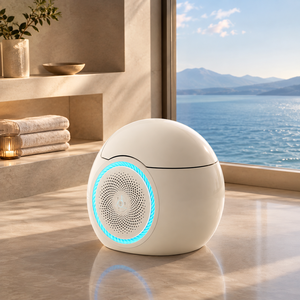 WC intelligent monobloc en céramique avec réservoir encastré, bidet intégré, chasse d'eau automatique avec capteur, télécommande et siège chauffant - Product Image 1