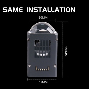 ไฟหน้า LED Sanvi ขนาด 1.8 นิ้ว คุณภาพสูง 60W สำหรับพื้นที่ขนาดเล็ก 12V ชุดไฟหน้า LED แบบประกอบ - Product Image 5