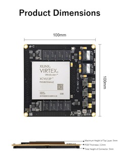 Kits de Placas de Desarrollo FPGA PZ-VU9P-SOM/PZ-VU13P-SOM de Alto Rendimiento Virtex Ultrascale+ XCVU9P / VU13P / VU19P para Sistemas Integrados - Product Image 5