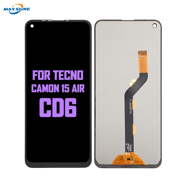 Mobile Phone LCDs for Tecno Camon 15 Air Lcd Screen Replacement for Tecno Camon 15 Air Display for Tecno Camon 15 Air CD6 Lcd
