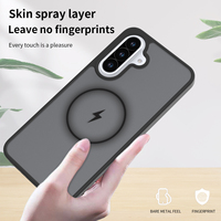 Étui de protection magnétique tout compris anti-chute pour téléphone portable Samsung A36/A56, compatible avec A35/A15/A16/A17/A37 – Étui pour homme
