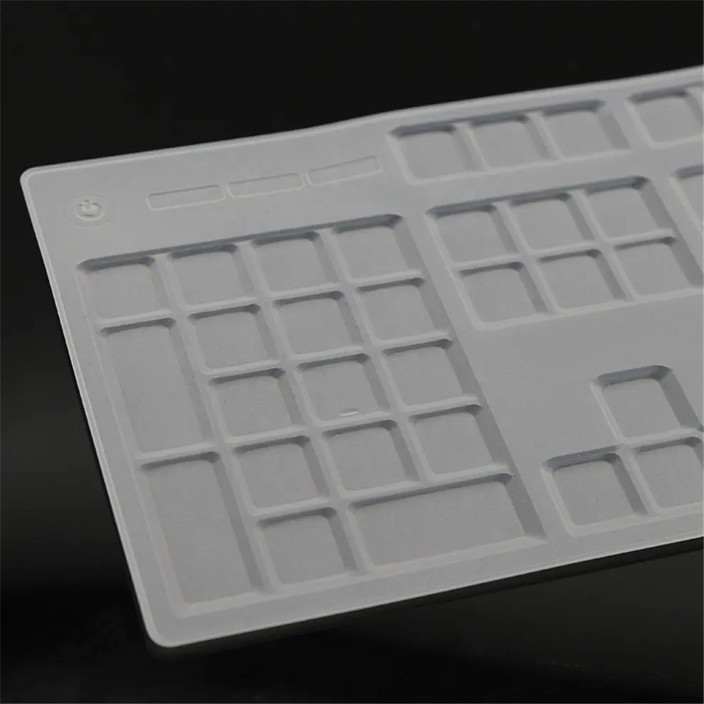 Groothandel Custom Siliconen Computer Desktop Toetsenbord Cover Toetsenbord Skin Protector