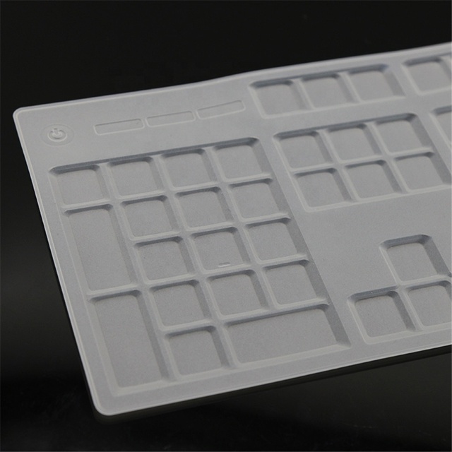 2026 Wholesale Custom Silicone Computer Desktop Keyboard Cover Keypad Skin Protector