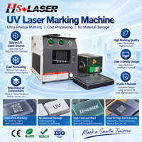 Machine de marquage laser UV pour PCB, verre, plastique, imprimante laser 5W 10W