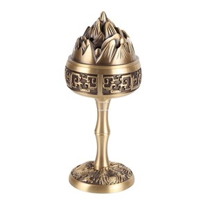 เครื่องหอมธูปหอม Yulong Boshan, ใช้ในบ้าน, เครื่องหอมธูปหอมทองเหลืองของเก่าในร่ม - Product Image 5