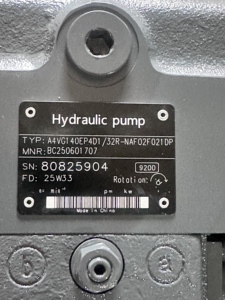 Pompe hydraulique A4VG OEM NEUVE, série 71 90 125 140 180 250, A4VG140EP4D1/32R-NAF02F021DP, pompe à pistons à cylindrée variable - Product Image 2