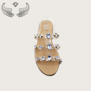 Sandalias de Mujer con Lentejuelas, Modernas, de Verano, Nuevas, Duraderas, Ligeras e Informales, de Alta Calidad - Product Image 6