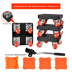 Heavy Duty Furniture Mover Tool Set with 360° Wheels, Furniture Lifter and Sliders, Easy Moving Rollers for <b>Bed</b> Sofa Cabinet - Product Image 4