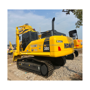 Excavadora de cadenas Komatsu PC350-7 usada en stock, entrega rápida, excavadora hidráulica de segunda mano, motor y caja de cambios, 330 kW de potencia, 35 toneladas - Product Image 3