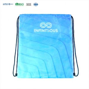 Sac à dos léger, doux, lavable, pliable, durable, avec cordon de serrage, en polyester imperméable, grande capacité, pour la gym, les voyages, l'école et les événements - Product Image 1