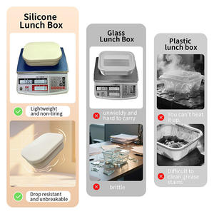 Boîte à bento en gros, boîte à lunch pour adultes, contenants à lunch personnalisés pour enfants pour l'école avec 4 compartiments, compatible micro-ondes - Product Image 4