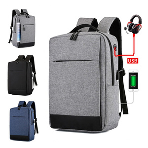 Mochila para Portátil Impermeable con Diseño de Logotipo Personalizado 2025, de Poliéster, para <span class=keywords><strong>Viajes</strong></span> de Negocios, Uso en Múltiples Empresas, con Puerto USB - Product Image 1