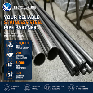 High Quality 321 316L 2D Finish 26.7mm 4mm Sch10 JIS G3459 Stainless Steel Pipe for Structural Support - Product Image 1