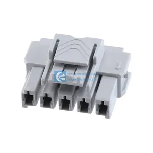 Tyco Supplier 5-1971773-7 Housings Plug 5 Positions 6.00MM 519717737 Connector Series Power Triple Lock High Temp Gray