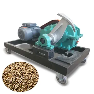 Factory sold labor saving and safe flywheel log spliter with reducer fire wood chipper