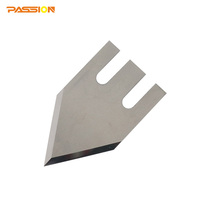 Lames en carbure de tungstène Passion OEM/ODM, couteau IECHO E74, coupe numérique en V, couteau oscillant pour carton, lame de machine à découper