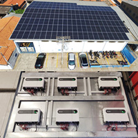 Système solaire photovoltaïque connecté au réseau Rosen personnalisable 100 kW 150 kW, centrale électrique solaire commerciale connectée au réseau