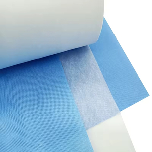 Tissu non tissé en polypropylène SMS imperméable, uni, léger, pour usage hospitalier <span class=keywords><strong>jetable</strong></span> - Product Image 3