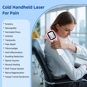 <span class=keywords><strong>Appareil</strong></span> laser froid infrarouge de qualité médicale <span class=keywords><strong>pour</strong></span> la spondylosis cervicale, les douleurs musculaires du bras et les tensions musculaires des fessiers - Product Image 3