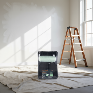 Kit de rouleaux à peinture de qualité industrielle Truper avec rouleau en mousse de 9 pouces, cadre sans cage, résine Duracon revêtue de plastique, comprend un bac - Product Image 2