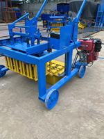 Machine à briques de ciment mobile diesel QMR4-45 SHIYUE Block Factory – Prix des blocs creux