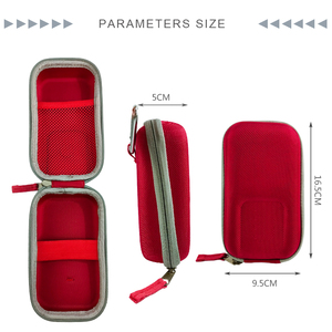 Estuche de EVA de Material Oxford rojo para <span class=keywords><strong>Dogtra</strong></span> 282C <span class=keywords><strong>Collar</strong></span> electrónico de entrenamiento remoto <span class=keywords><strong>Collar</strong></span> de perro con vibración de rango de 1/2 millas para perros pequeños y medianos - Product Image 4