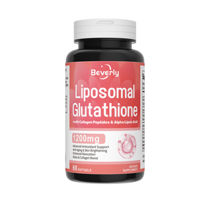 Cpsula de gel blando de glutatin L de alta calidad 1200 mg para blanquear