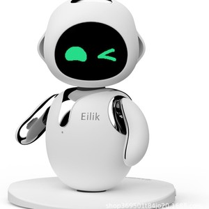 <span class=keywords><strong>Robot</strong></span> <span class=keywords><strong>Eilik</strong></span>, interaction vocale émotionnelle intelligente, compagnon en silicone, animal électronique de bureau avec développement émotionnel - Product Image 4