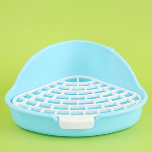 Pet Toilet For Small Animals Plastic Rounded Comfortable Durable Cleaning Supplies - Product Image 1