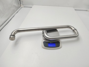 Thép không gỉ phòng tắm hai mặt kính trượt cửa kéo xử lý vòi hoa sen trở lại trở lại xử lý sử dụng tùy chỉnh cho khách sạn - Product Image 5