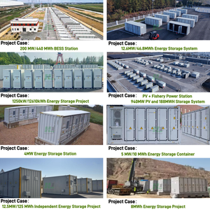 แบตเตอรี่พลังงานแสงอาทิตย์ 100KW 125KW 215KW 250KW ระบบกักเก็บพลังงานเชิงพาณิชย์และอุตสาหกรรม 215kWh 261kWh 418kWh 522kWh แบตเตอรี่ Lifepo4 - Product Image 4