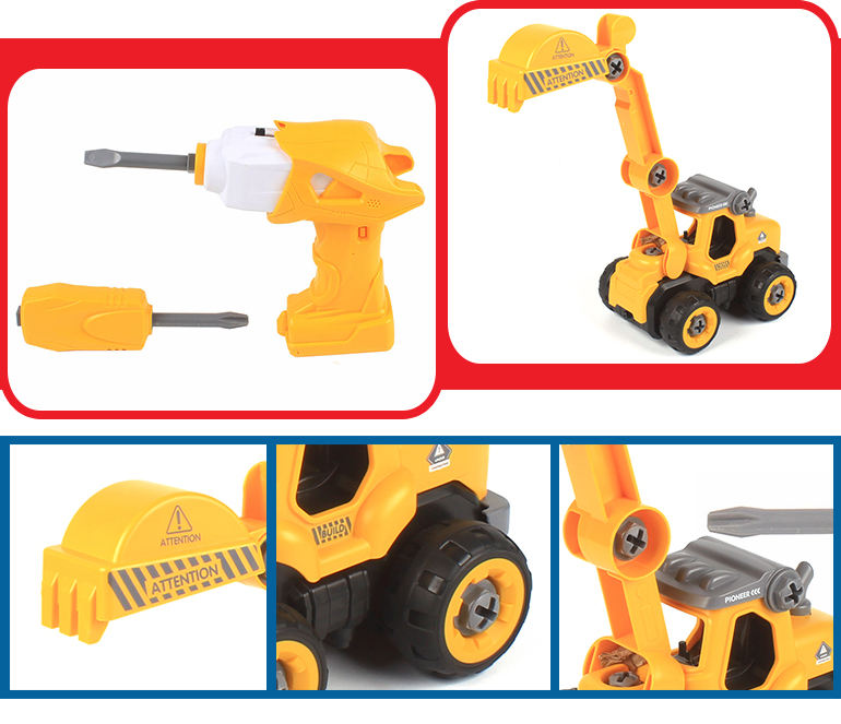 Toys Take Apart - Educational Building Construction Car