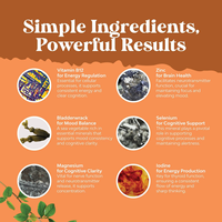 Capsules de soutien de la thyroïde OEM/ODM, vitamine B12, magnésium, zinc, complexe de soutien de la thyroïde à base de plantes, iode