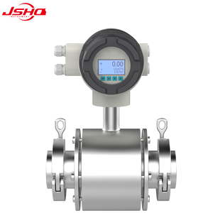 Explosieveilige roestvrijstalen elektromagnetische flowmeter LPG-gas lucht stoom meet magnetische flowmeter - Product Image 1
