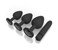 Plug Anal en Silicone pour adulte, godes, vibromasseur, Plug Anal, jouets sexuels pour femmes et hommes, masseur de Prostate Gay