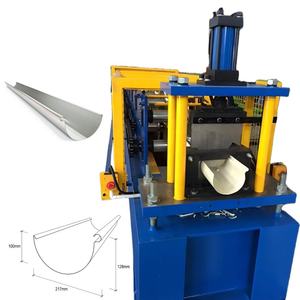 Rouleau de toiture de gouttière demi-ronde en acier galvanisé par Zincalume populaire de l'Australie formant la machine - Product Image 3