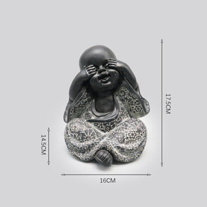 Estatua de Buda de bebé, Buda de bebé de poliresina, decoración de Mesa para el hogar - Product Image 4