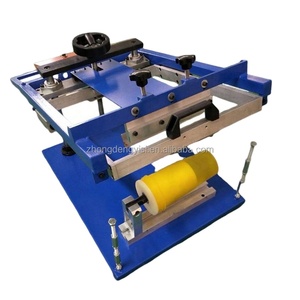 Professional Manual Cylindrical Silk Screen <b>Printing</b> <b>Machine</b> for Glass Plastic Products - Product Image 3