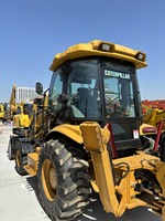 Backhoe loader caterpillar bekas kucing 416e 420e 420f 430f traktor dengan backhoe dan pemuat depan